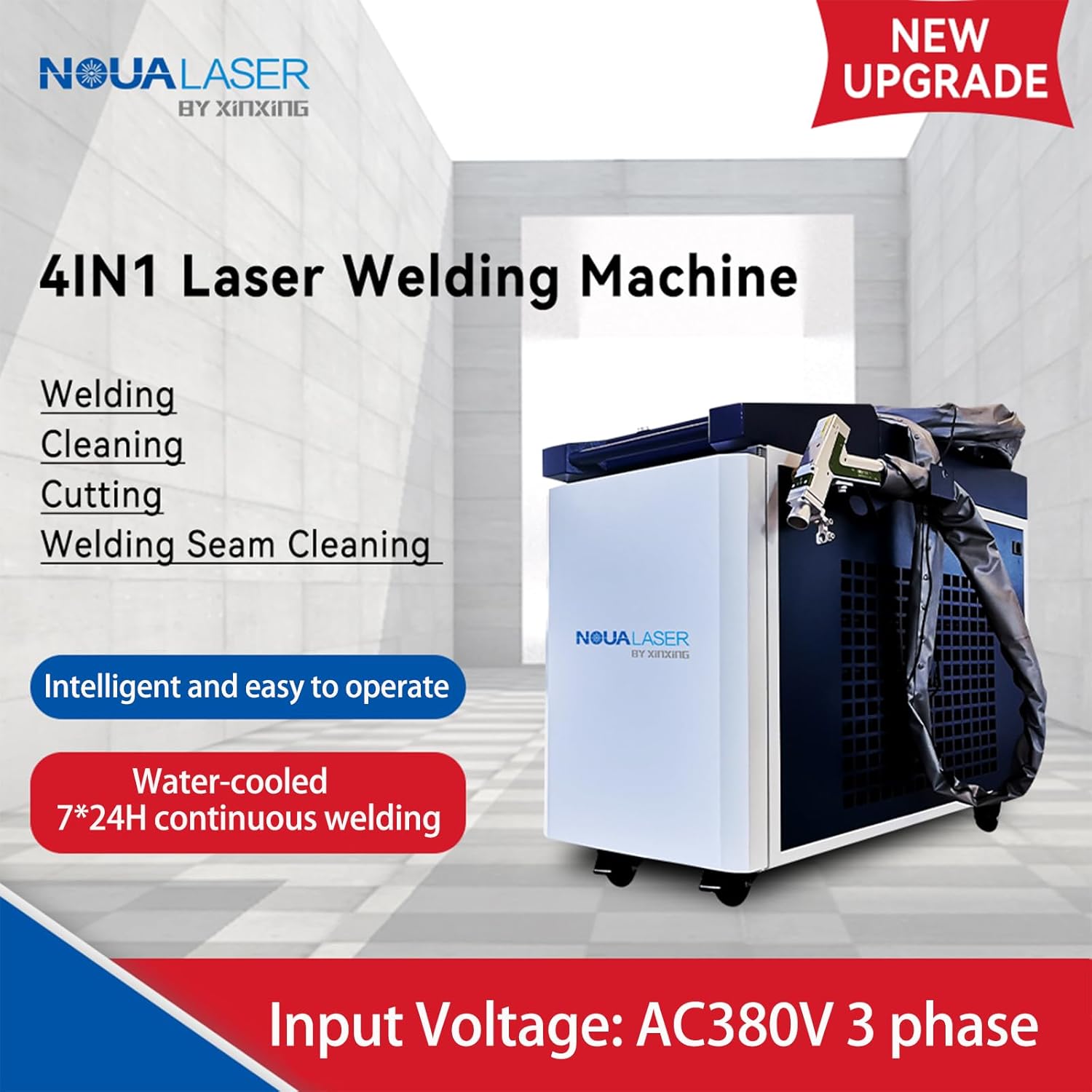 NOUALASER 3000W laser welder review,3000W laser welder review and rating,is NOUALASER 3000W welder worth buying,NOUALASER laser welder review pros cons,3000W fiber laser welder review honest opinion,NOUALASER 4 in 1 laser welder review verdict review - unboxing and complete package contents