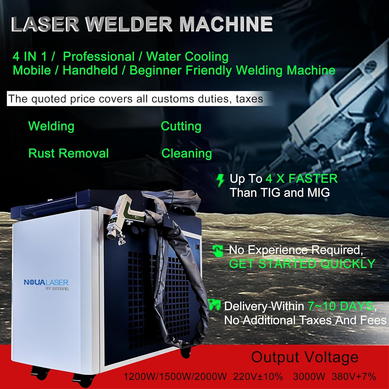 NOUALASER 3000W laser welding machine review,NOUALASER 3000W laser welding machine review and rating,is NOUALASER 3000W laser welding machine worth buying,NOUALASER 3000W laser welding machine review pros cons,NOUALASER 3000W laser welding machine review honest opinion,NOUALASER 3000W laser welding machine review verdict review - unboxing and complete package contents