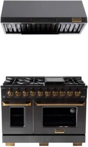 Image 1 of Pemberly Row 48 dual fuel range review