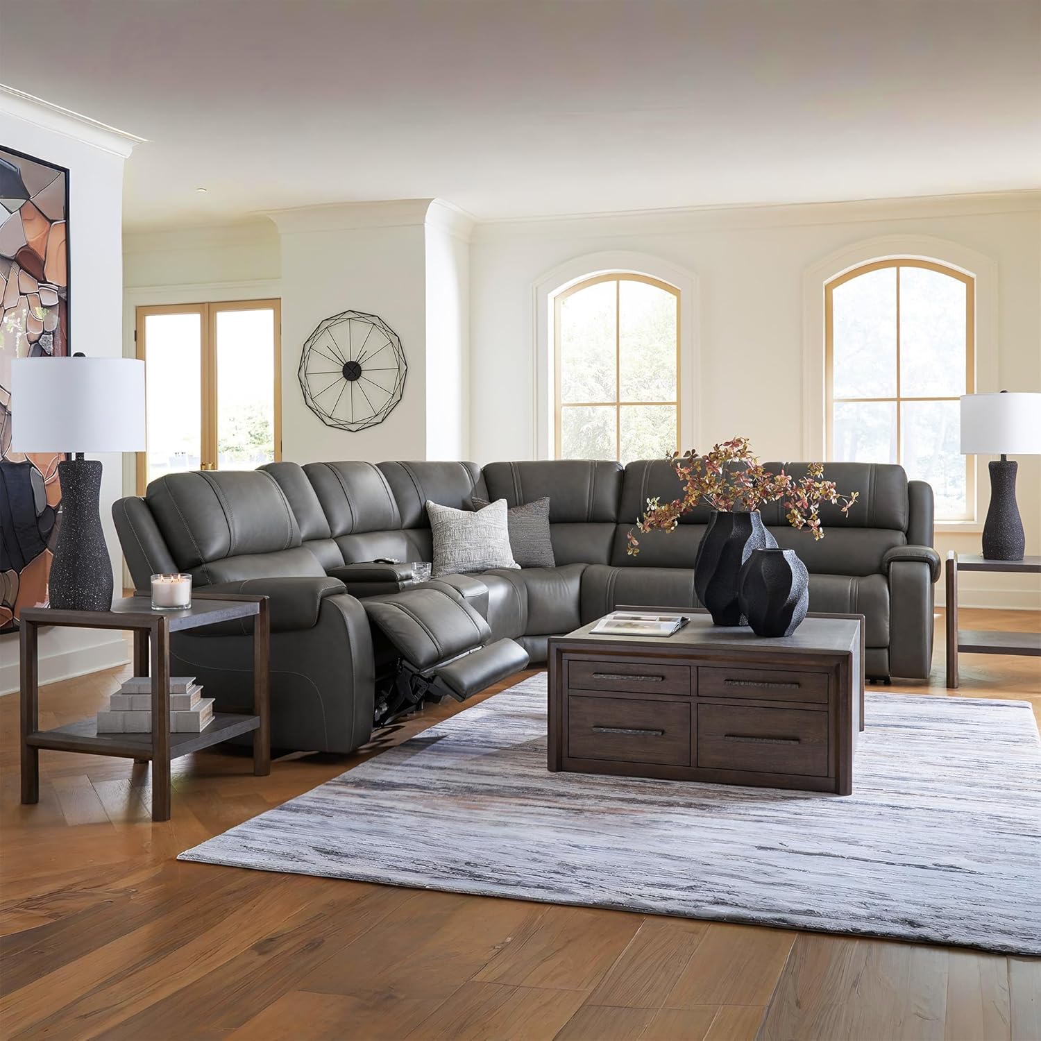 Signature Design by Ashley Harrenhurst sectional review,Harrenhurst power reclining sectional review and rating,is Signature Design by Ashley sectional worth buying,Ashley Harrenhurst sectional review pros cons,Signature Design by Ashley sectional review honest opinion,Ashley Harrenhurst power sectional review verdict review - unboxing and complete package contents