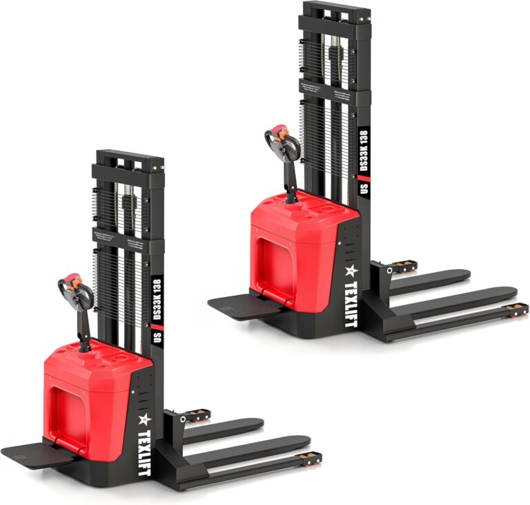 Image 1 of TEXLIFT pallet stacker review