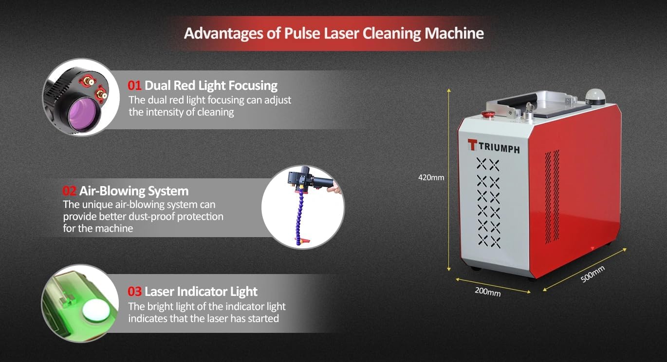 Triumph 300w laser rust remover review,Triumph 300w laser cleaning machine review and rating,is Triumph 300w laser rust remover worth buying,Triumph 300w laser rust remover review pros cons,Triumph 300w laser rust remover review honest opinion,Triumph 300w laser rust remover review verdict performance review and real-world results
