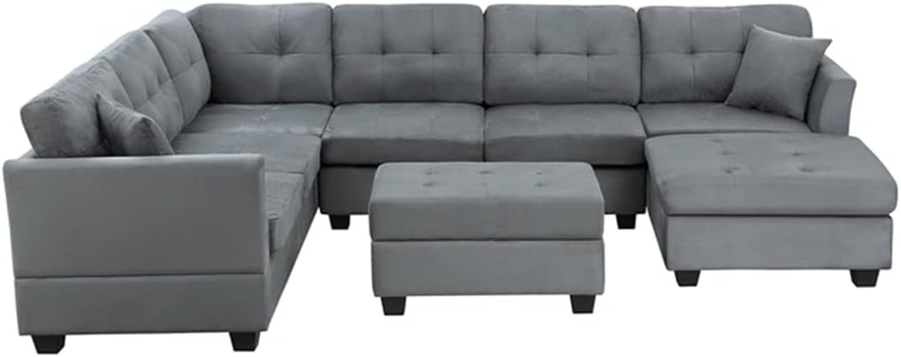 U-Style upholstery sectional sofa review,U-Style sofa review and rating,is U-Style sectional sofa worth buying,U-Style sofa review pros cons,U-Style sofa review honest opinion,HSIJYGX sectional sofa review verdict - detailed features review and technical specifications