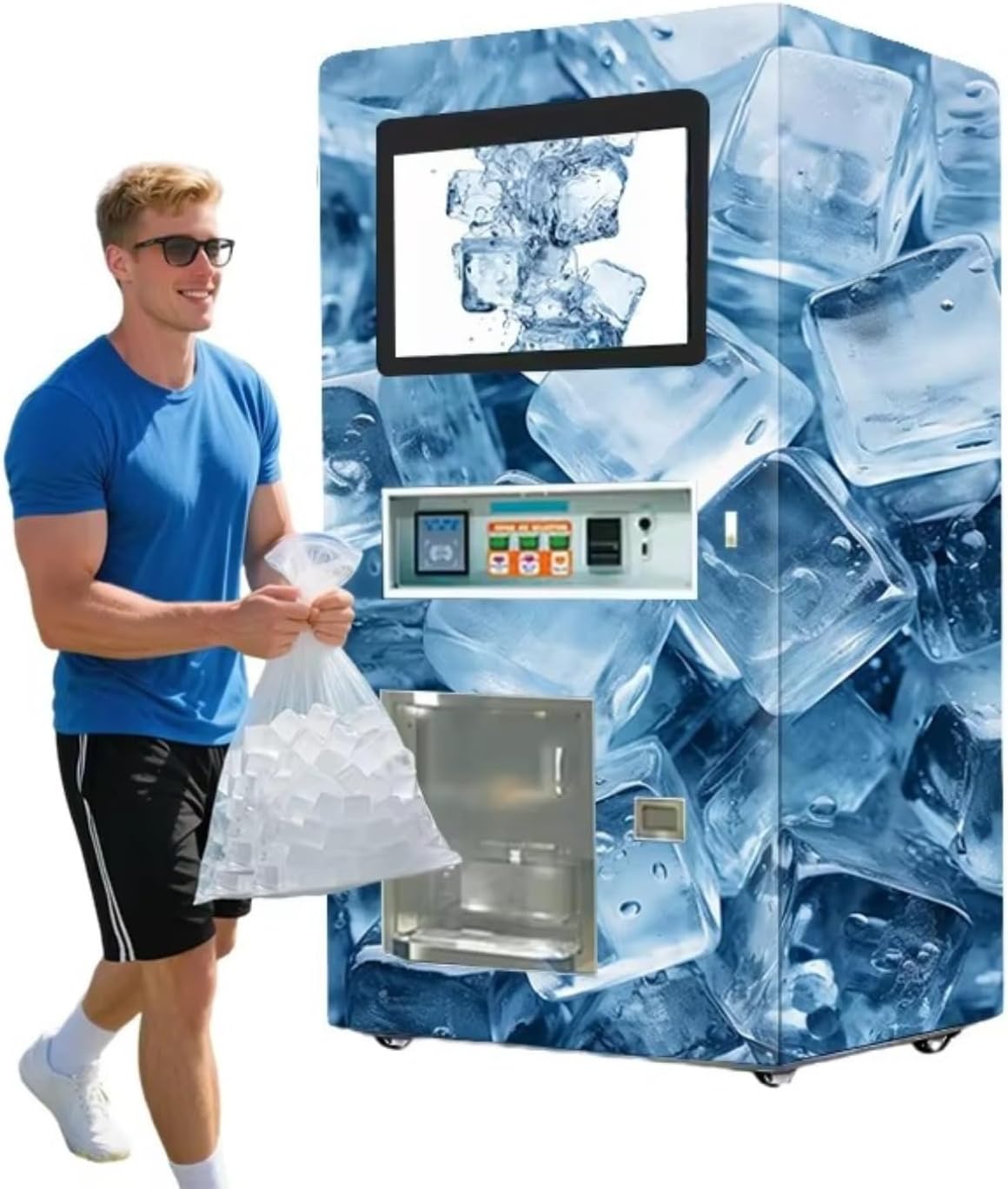 automatic ice vending machine review,ice vending machine review and rating,is automatic ice vending machine worth buying,automatic ice vending machine review pros cons,ice vending machine review honest opinion,automatic ice vending machine review verdict review - unboxing and complete package contents