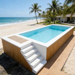 Image 1 of container swimming pool review