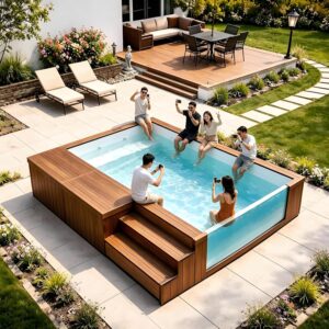 Image 1 of container swimming pool review