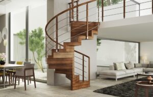 Image 1 of custom helical staircase review