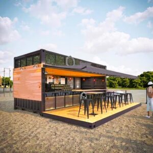 Image 1 of expandable container cafe review