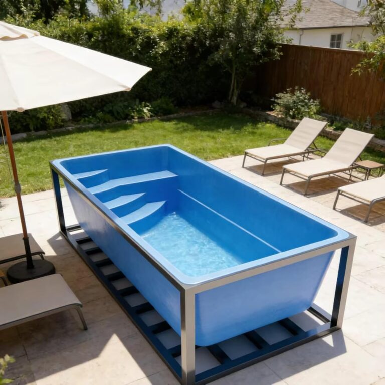 Image 1 of generic prefab container pool review