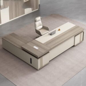 Image 1 of modern executive desk review
