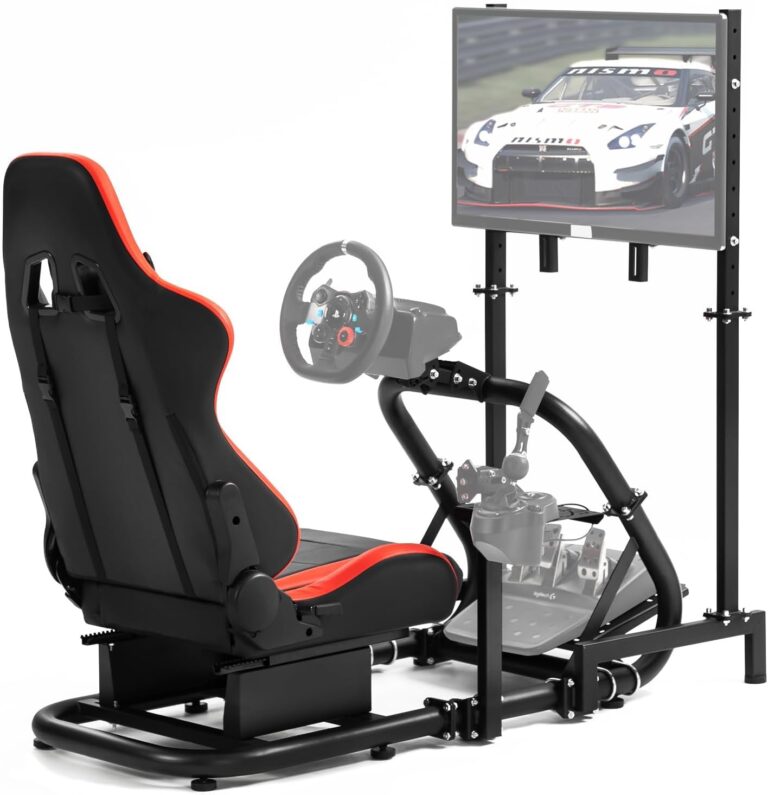 Image 1 of racing simulator cockpit review