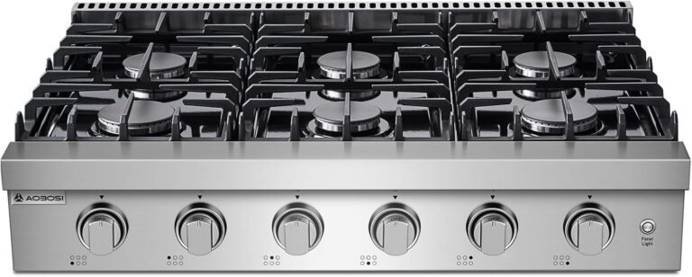 Image 1 of AAOBOSI 36-inch gas cooktop review
