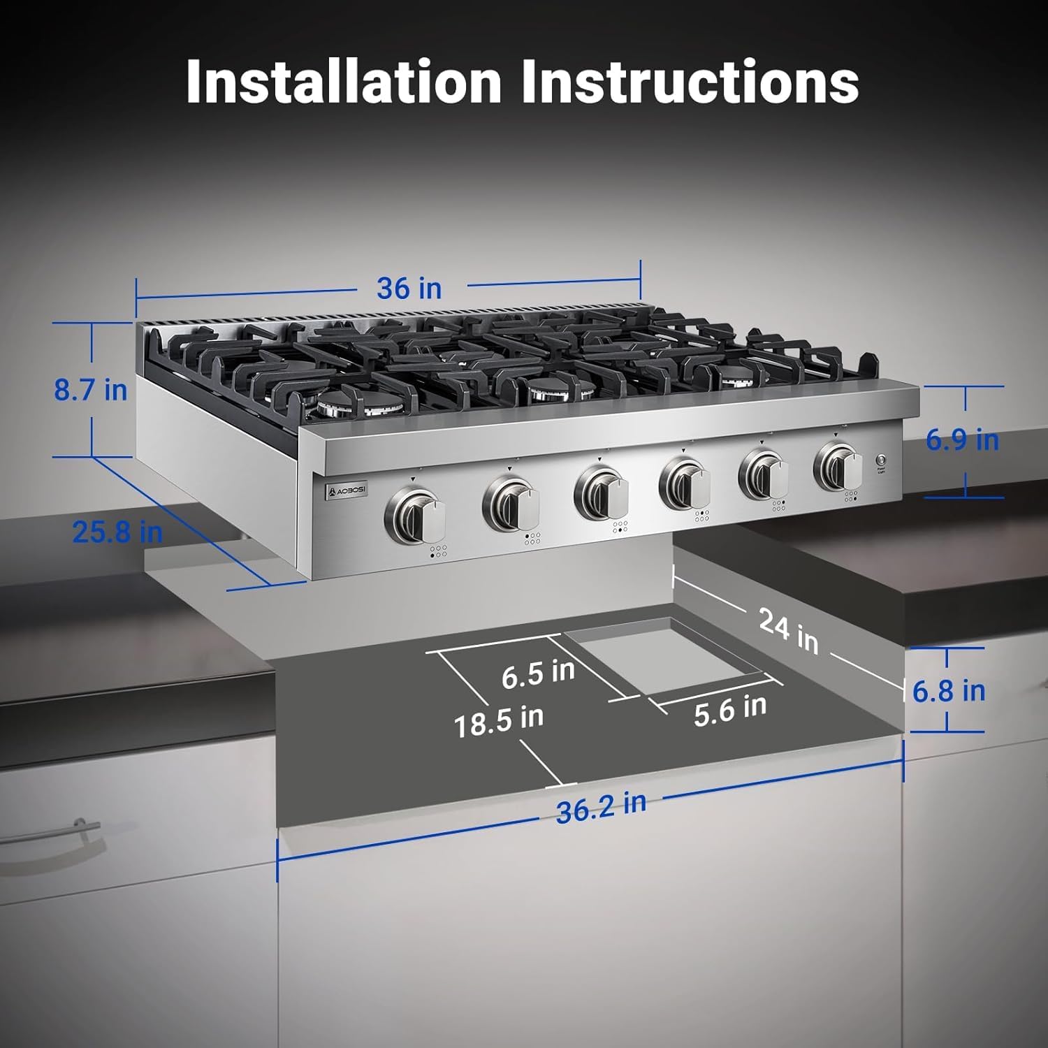 Step-by-step guide for AAOBOSI 36-inch gas cooktop review,AAOBOSI gas cooktop review pros cons,AAOBOSI 78k BTU cooktop review,AAOBOSI 6 burner cooktop honest review,AAOBOSI range top review and rating,AAOBOSI cooktop review worth buying review - complete tutorial