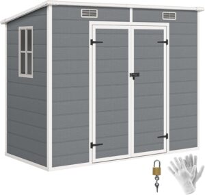 Image 1 of Outsunny storage shed review