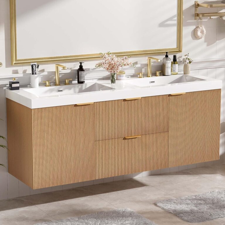 Image 1 of fatani 60 inch bathroom vanity review