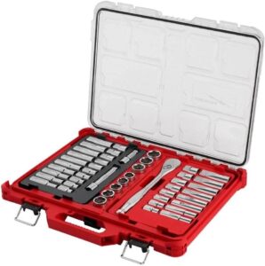 Image 1 of Milwaukee 1/2 drive ratchet socket set review
