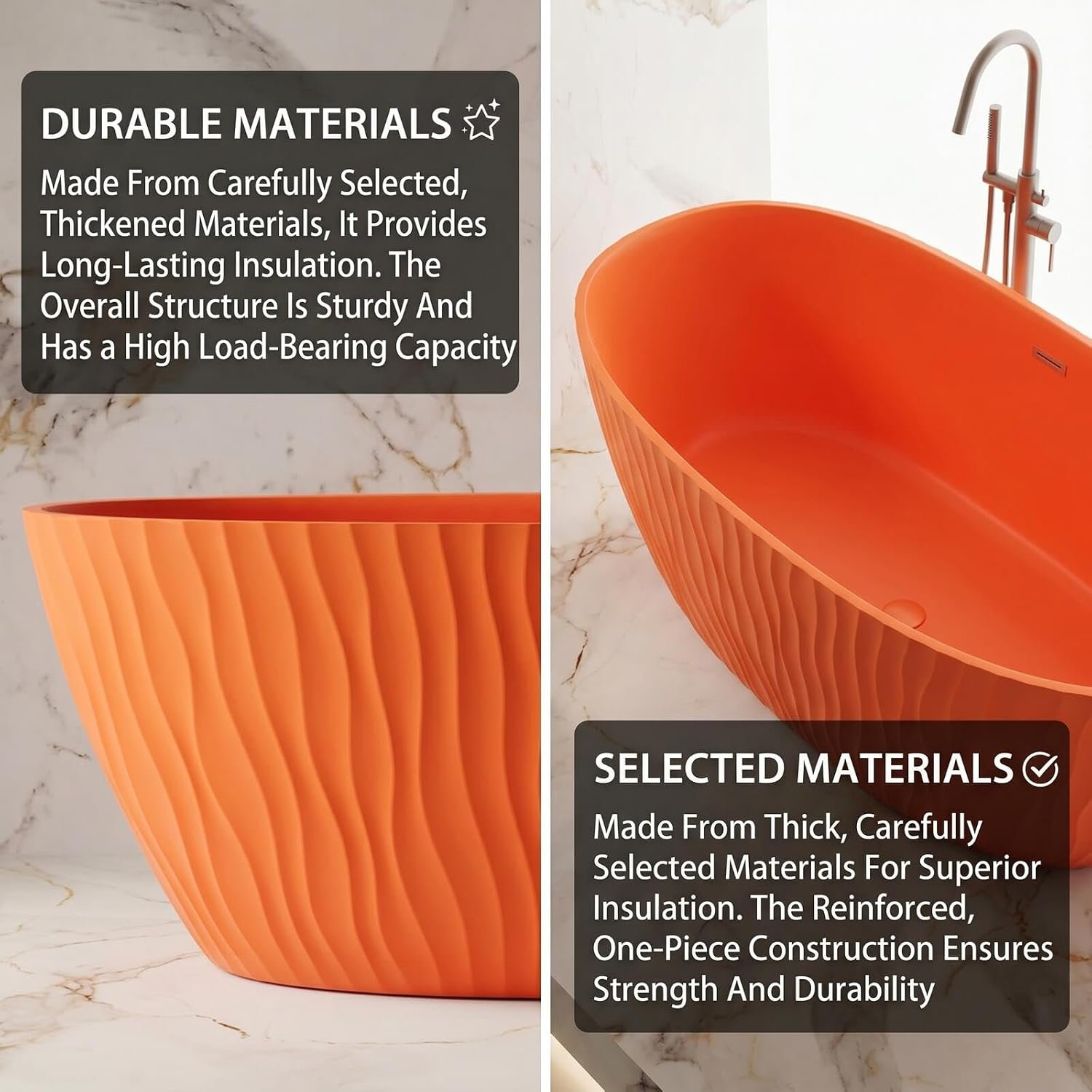 Aihm-Lon Freestanding Bathtub Review,Aihm-Lon freestanding bathtub review and rating,is Aihm-Lon orange bathtub worth buying review,Aihm-Lon bathtub review pros cons,Aihm-Lon freestanding tub honest review verdict,67IN orange soaking tub review worth buying performance review and real-world results