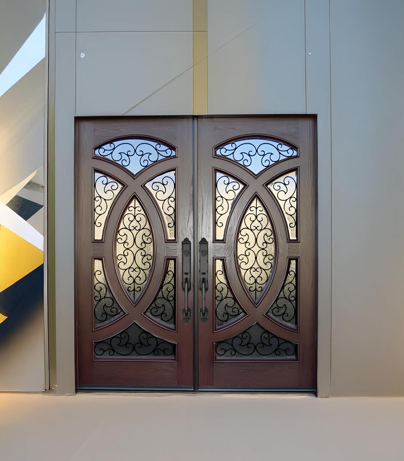 Double Front Door Review,AR06W double front door review and rating,is AR06W front door worth buying review,double front door review pros and cons,dark walnut entry door review honest opinion,Forever Doors AR06W review verdict performance review and real-world results
