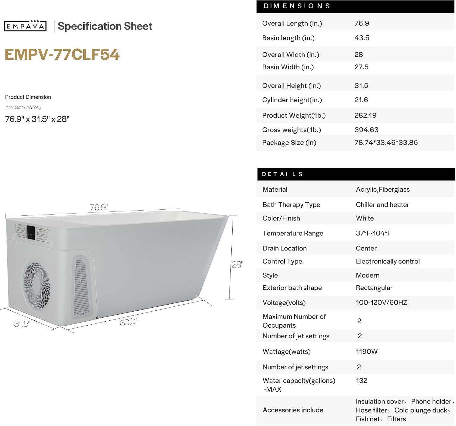 Empava Hot & Cold Immersion Tub review,Empava Hot & Cold Immersion Tub review and rating,Is Empava Hot & Cold Immersion Tub worth buying,Empava Hot & Cold Immersion Tub review pros cons,Empava Hot & Cold Immersion Tub honest review verdict,Empava Smart Immersion Tub review worth buying review - unboxing and complete package contents