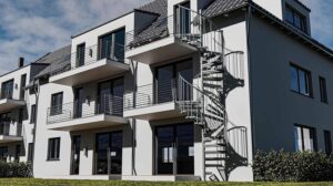 Image 1 of German Outdoor Spiral Staircase review