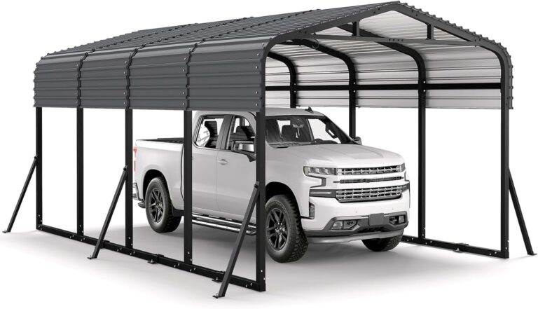 Image 1 of Jocoevol 12x20FT Metal Carport Review