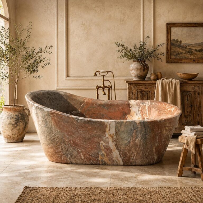 Reviews - CHETTO C Marble Bathtub Review: Honest Pros & Cons Verdict Image 1 of CHETTO C Marble Bathtub Review