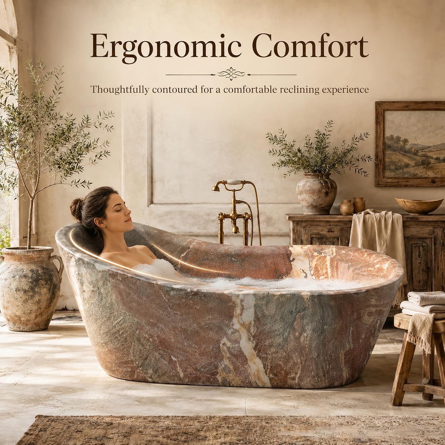 CHETTO C Marble Bathtub Review,CHETTO C marble bathtub review and rating,is CHETTO C marble tub worth buying review,CHETTO C freestanding tub review pros cons,CHETTO C marble bathtub honest review,CHETTO C 66 marble tub review verdict review - unboxing and complete package contents