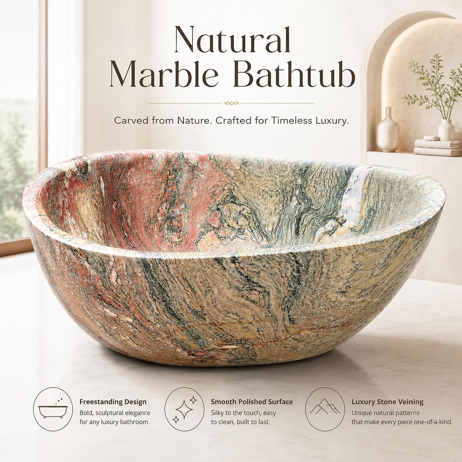 Reviews - Freestanding Bathtub Review: CHETTO C 66 Marble Pros & Cons Freestanding Bathtub Review,freestanding bathtub review and rating,is a marble freestanding bathtub worth buying,freestanding bathtub review pros cons,CHETTO C marble bathtub honest review,marble freestanding bathtub review verdict - unboxing and complete package contents